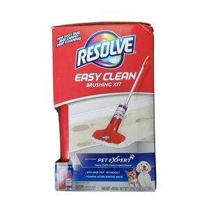 Resolve Easy Clean Brushing Kit Gadget and 1 Can of Cleaner NIB